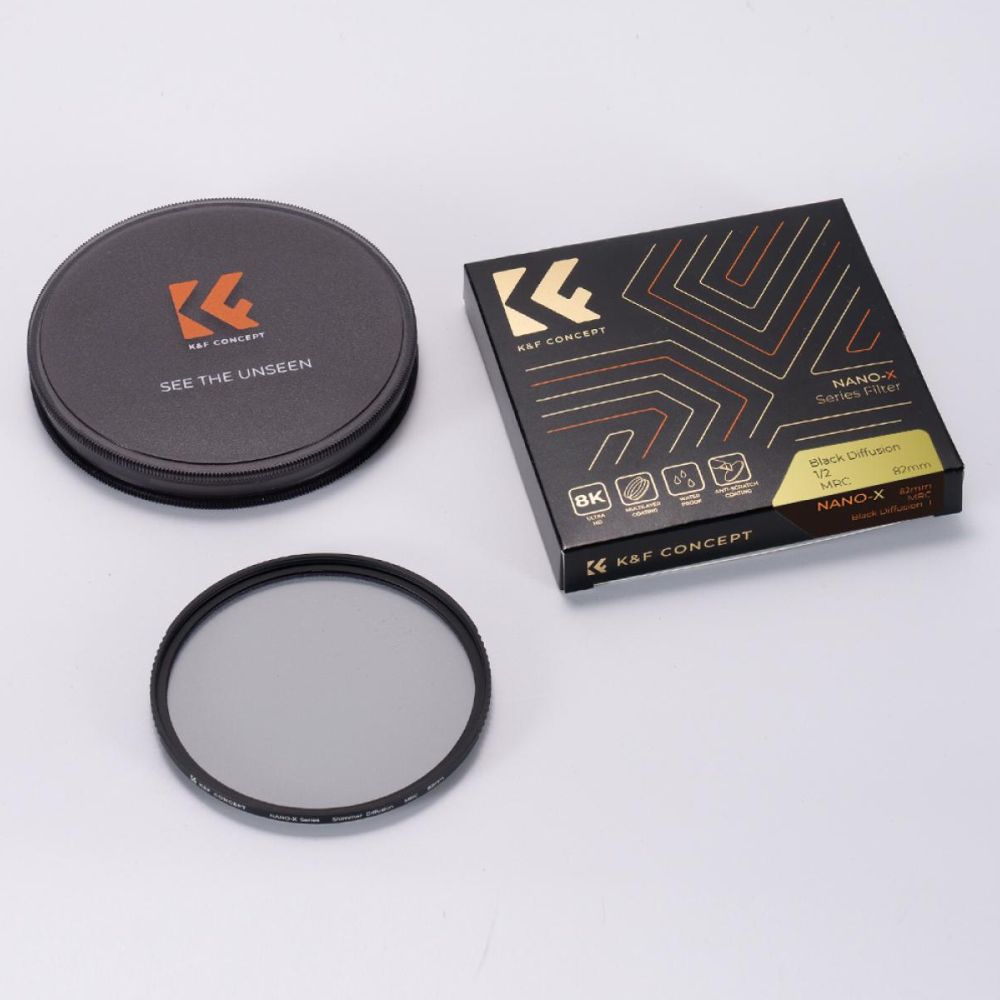 K&F Concept 1/2 Black Mist Filter Nano X - 77mm