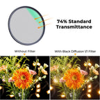 K&F Concept 1/1 Black Mist Filter Nano X - 62mm