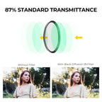 K&F Concept Magnetic 1/8 Black Mist Filter Nano X - 49mm