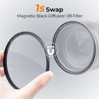 K&F Concept Magnetic 1/8 Black Mist Filter Nano X - 52mm