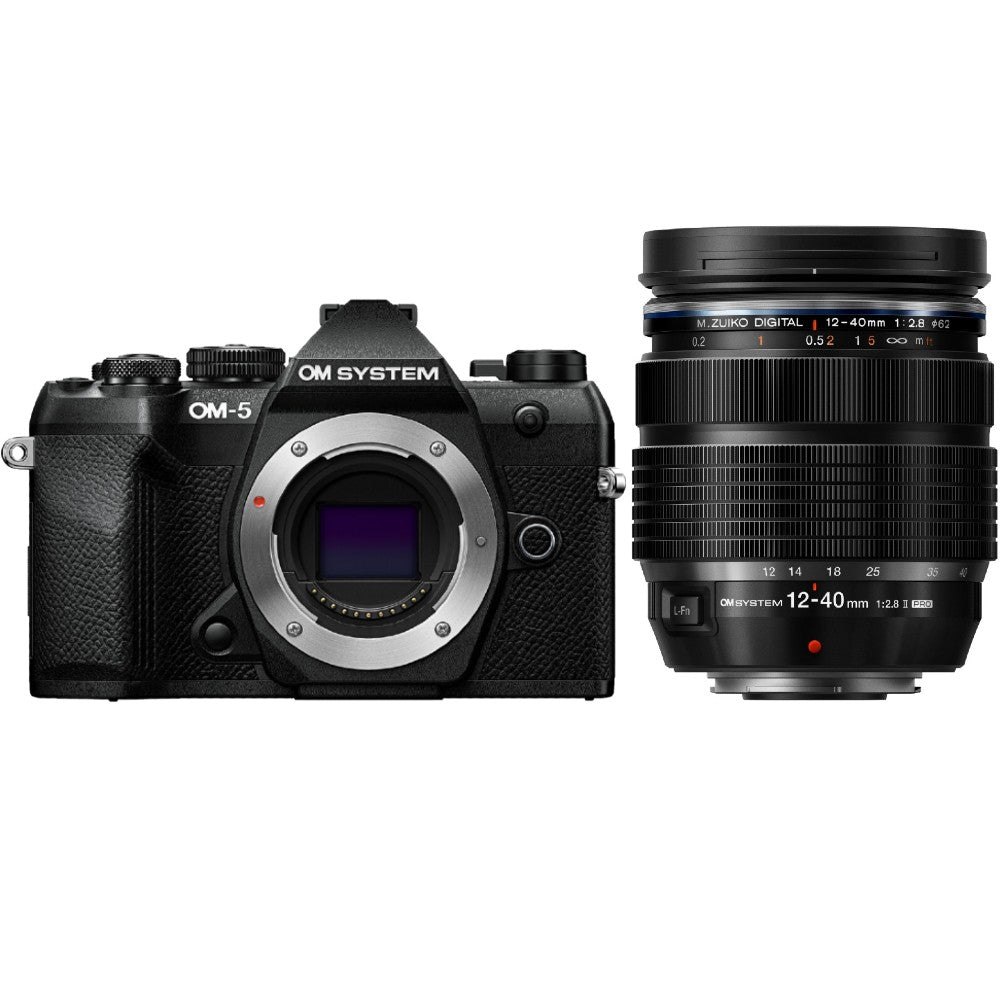 OM SYSTEM OM-5 II schwarz + 12-40mm II