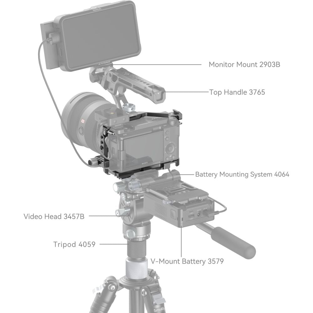 SmallRig 4257B Kit gabbia per Sony ZV-E1
