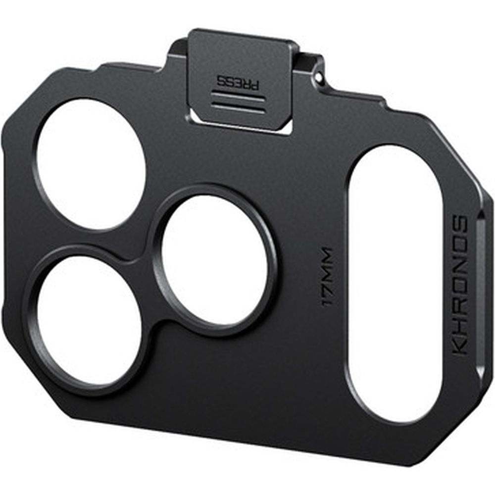 Tilta Khronos 17mm Adaptateur d'objectif fileté pour iPhone 17 Pro - Gris sidéral