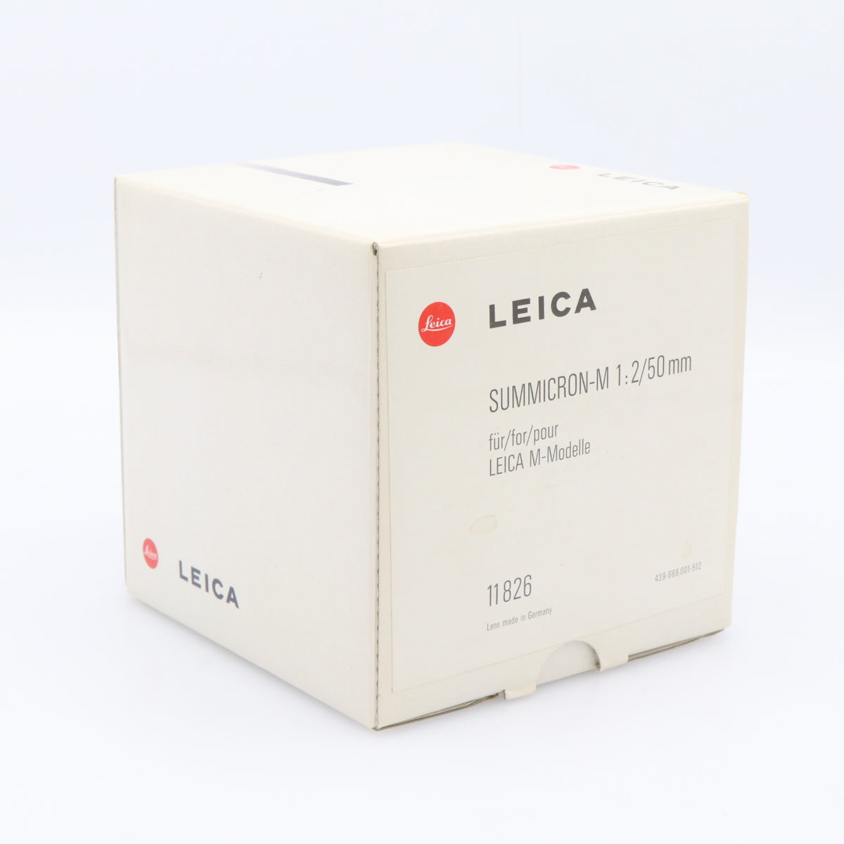 Leica 11826 Summicron-M 50mm f/2 occasion