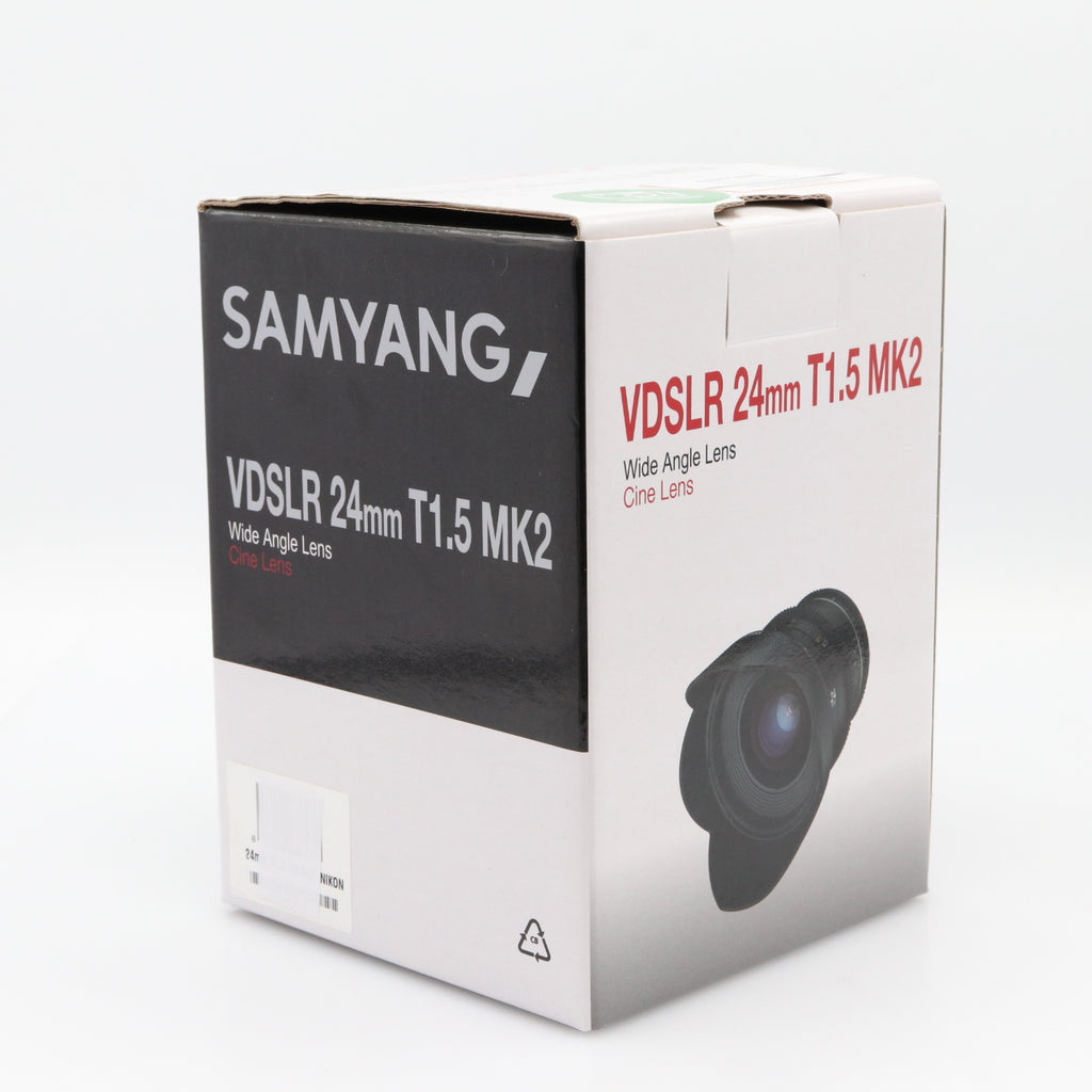 Samyang 24mm T1.5 MK2 VDSLR Nikon FX gebraucht