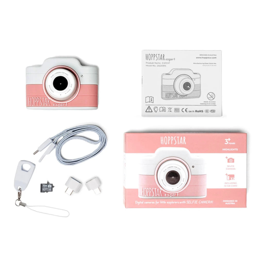 Hoppstar Expert Digitale Kinderkamera – Blush