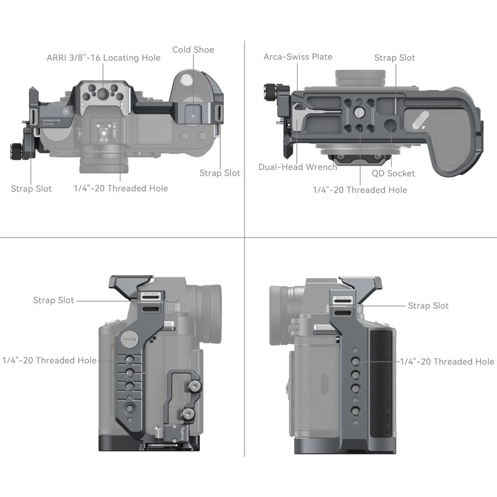 SmallRig 4510B Jaula kit para Leica SL3