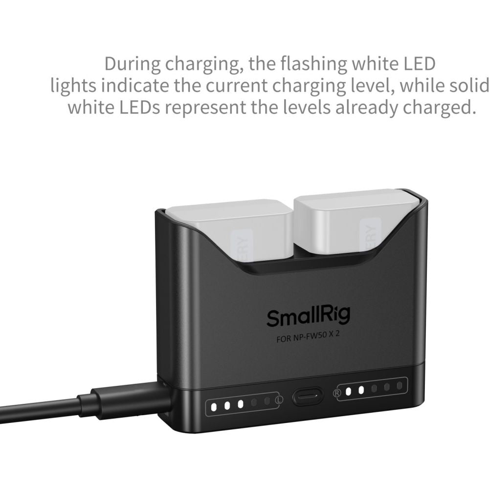 SmallRig 5493 Camera Battery Charger voor NP-FW50