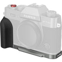SmallRig 5665 Placa de montaje en forma de L con mango de silicona para FUJIFILM X-T30 / X-T30 II / X-T30 III, color plata carbón
