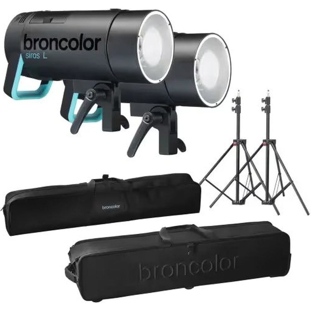 Broncolor Siros L Kit de vacaciones incl...... 2 Siros 800 L WiFi / RFS 2