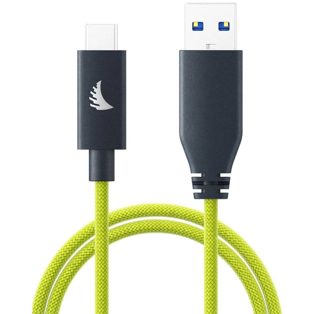 Angelbird USB-A to C 3.2 Solid Flex Cable Lime 32cm