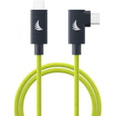 Angelbird USB-C 4.0 Solid Flex Cable Right-Angle Lime 32cm