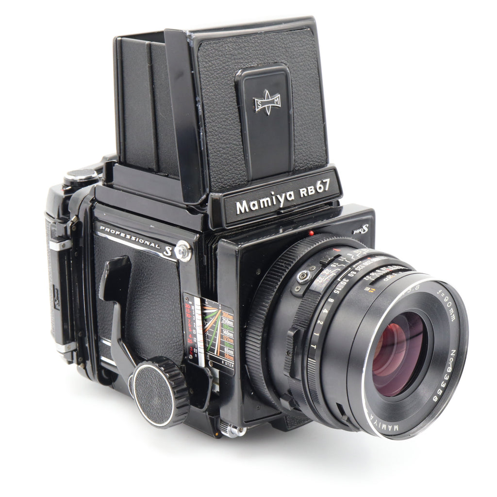 Mamiya RB67 Pro S + Sekor C 90mm F/3.8 used