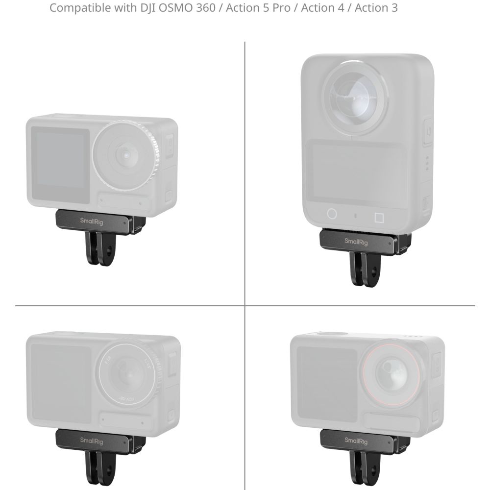 SmallRig 5813 Quick Release Mount Adapter voor DJI Osmo 360 / Action 5 Pro / 4 / 3