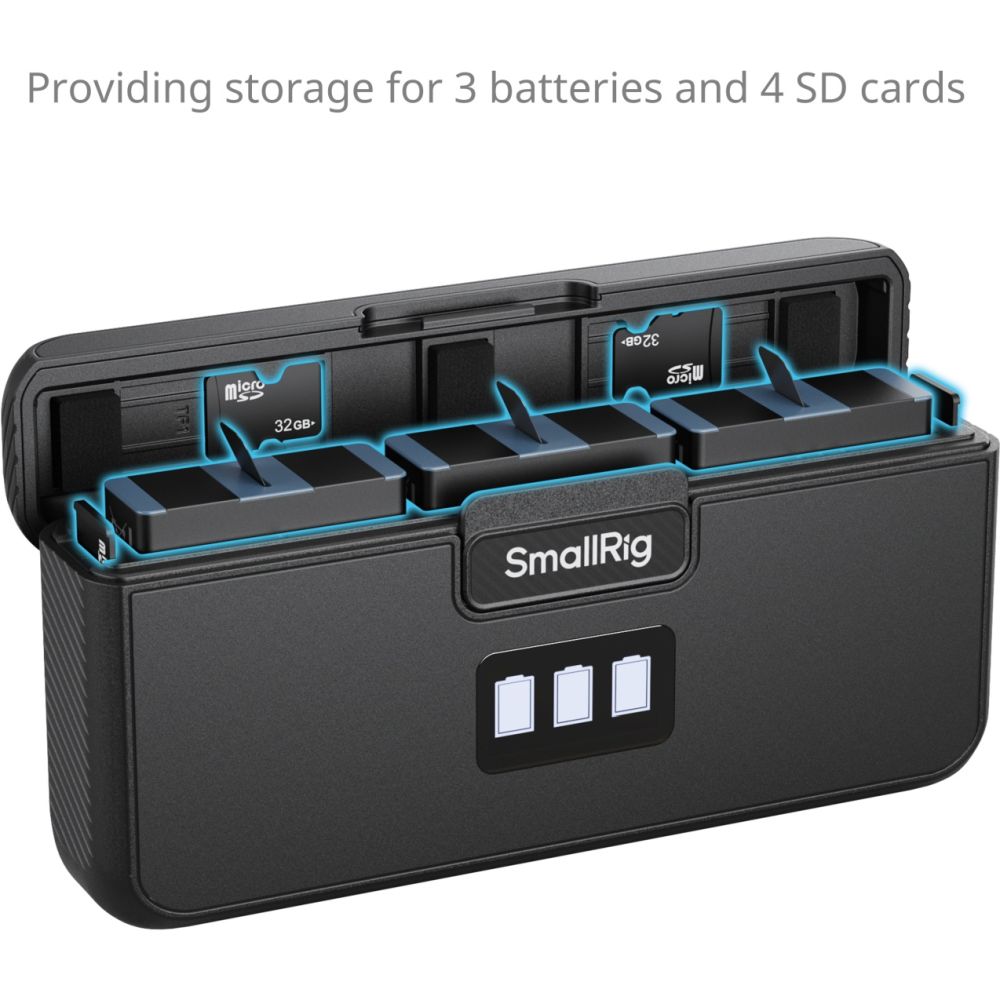SmallRig 5418 Camera Battery Charger voor GoPro 9/10/11/12