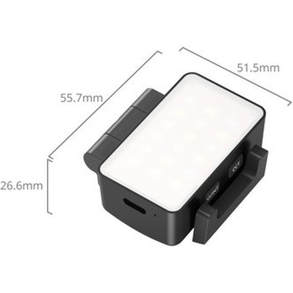 SmallRig 5733 Luz de vídeo LED bicolor para DJI Osmo Pocket 3