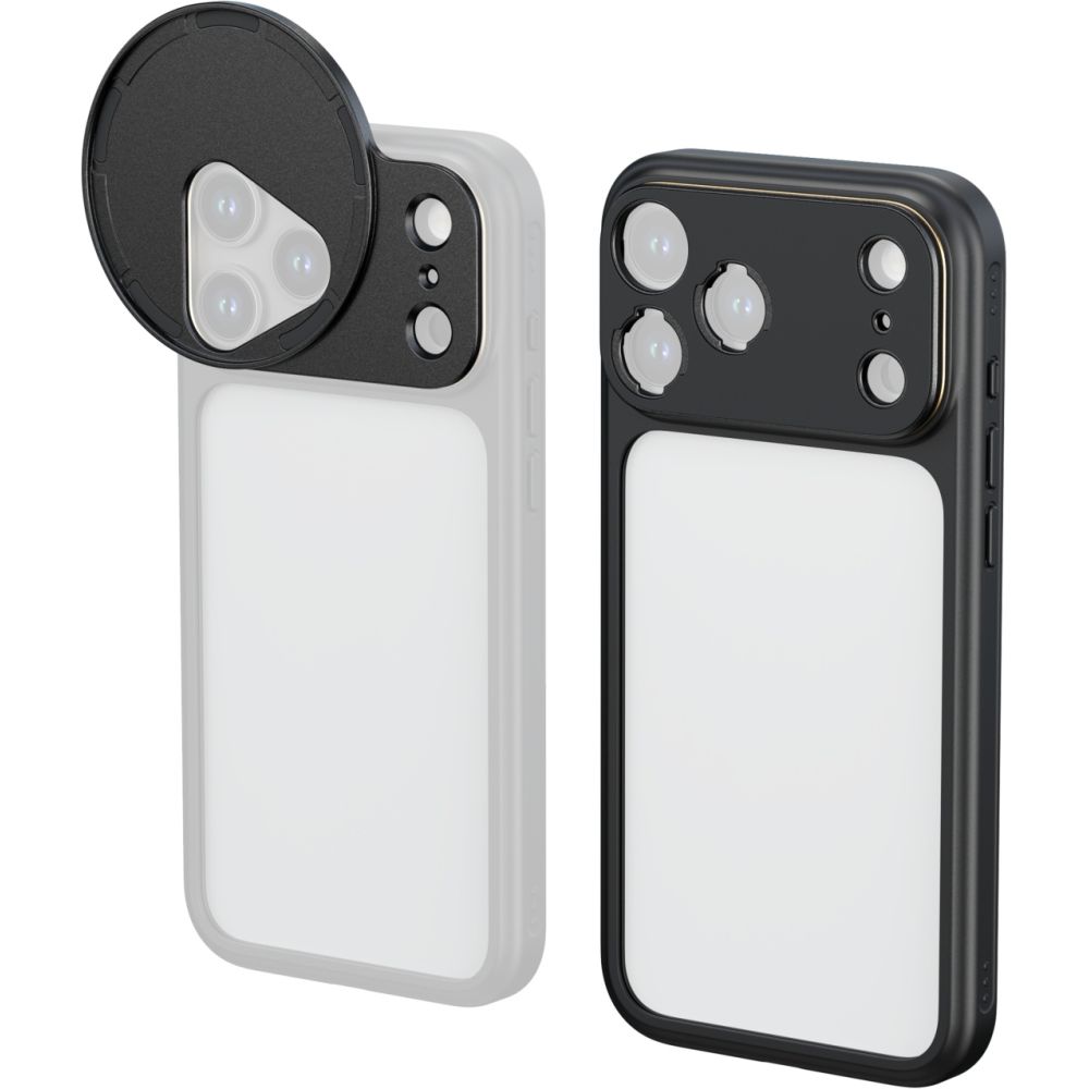 SmallRig 5793 FilMov Funda protectora ligera para fotografía, para iPhone 17 Pro Max, negra