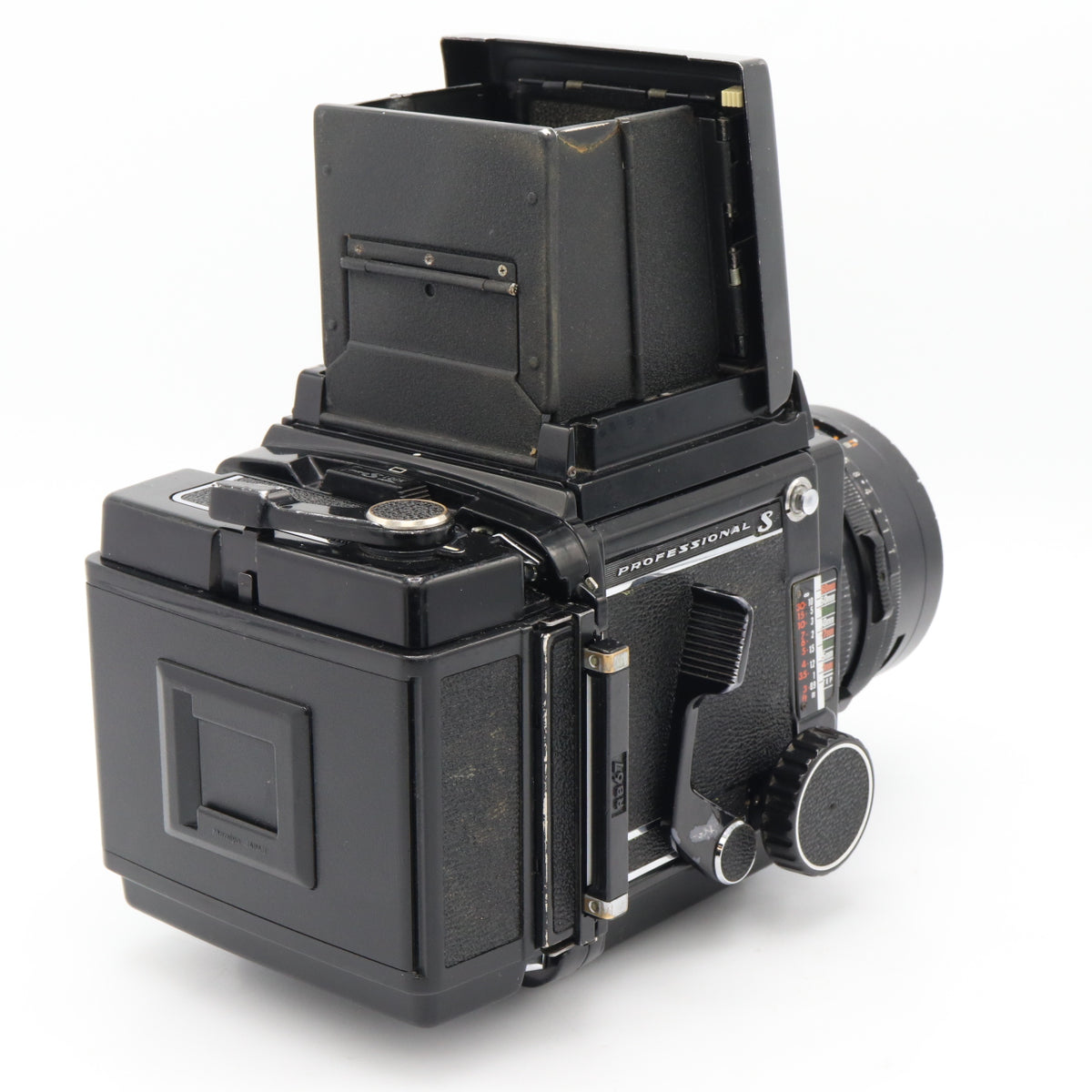 Mamiya RB67 Pro S + Mamiya Sekor C 127mm F/3.8 + 120 film back used