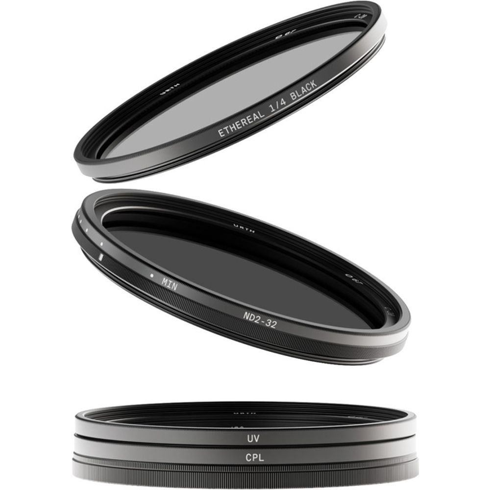 Urth 82mm Kit filtro cinematografico Plus+ (UV, CPL, ND32, Ethereal 1/4 Black Mist)