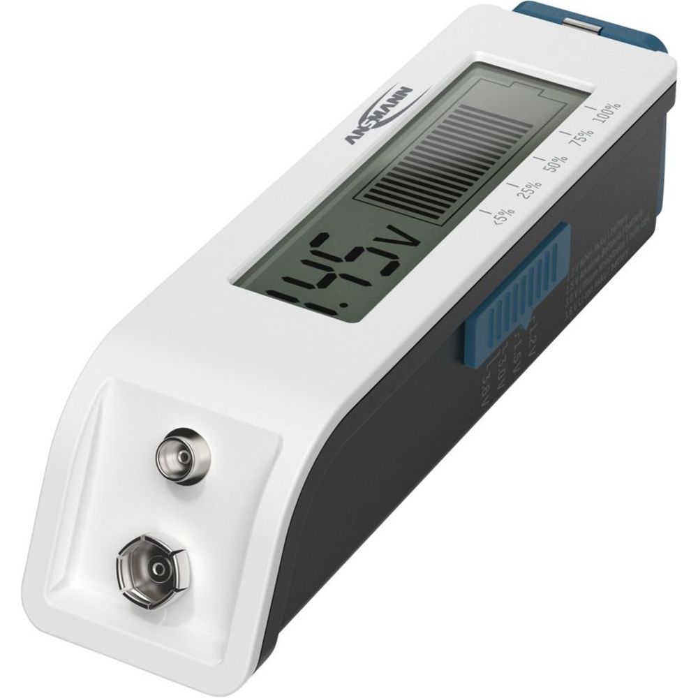 Ansmann Comprobador de baterías Comfort Check LCD
