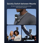 Telesin Quick-Release-adapter GoPro-mount voor DJI Osmo Nano