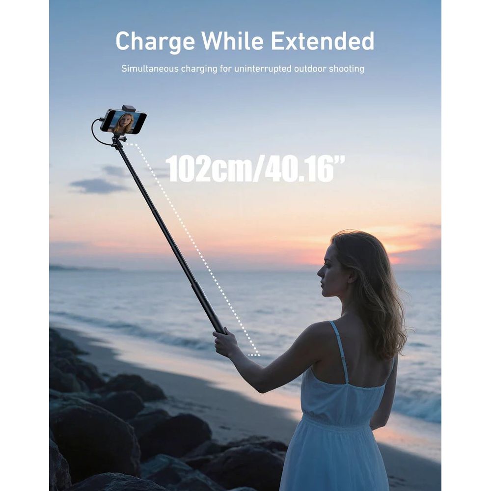 Telesin Power Palo selfie 2.0 - 102 cm, 18 W, 5000 mAh