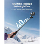 Telesin Mini trípode Palo de selfi 2.0 con rótula para GoPro