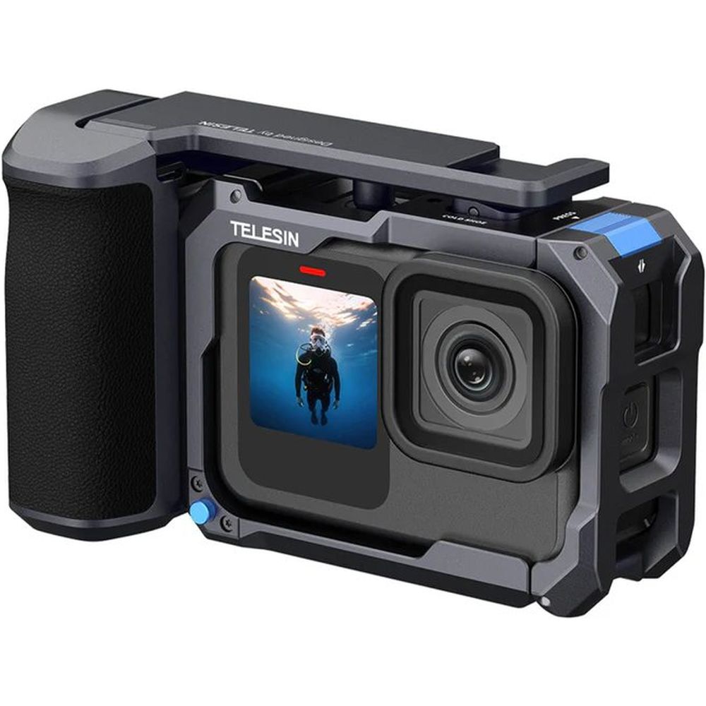 Telesin StreetGrip Kit para GoPro 9/10/11/12/13 con jaula