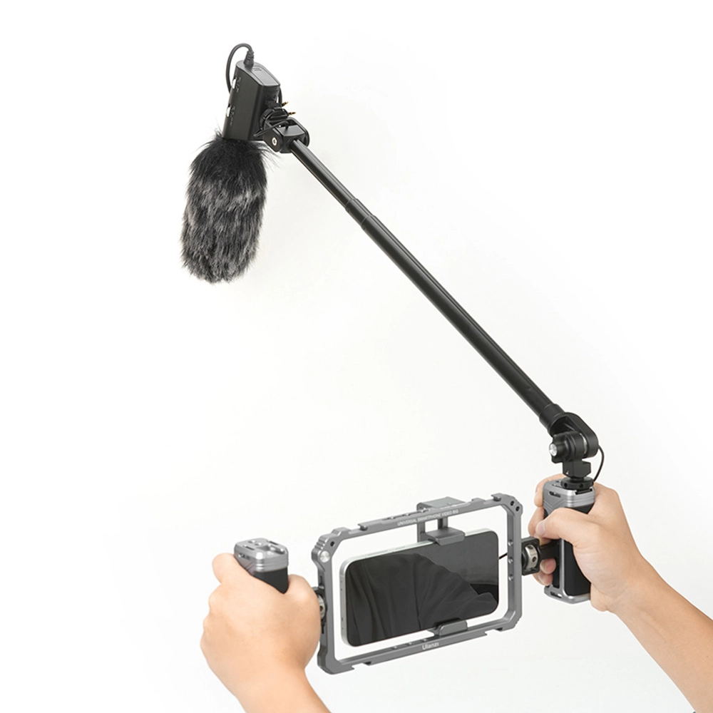 Ulanzi ZJ08 Brazo para cámara con micrófono con cable