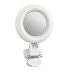 Telesin Mini lámpara anular para selfies con pinza para smartphone - blanco
