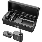 Telesin Set microfono wireless 2 in 1 con 2 trasmettitori