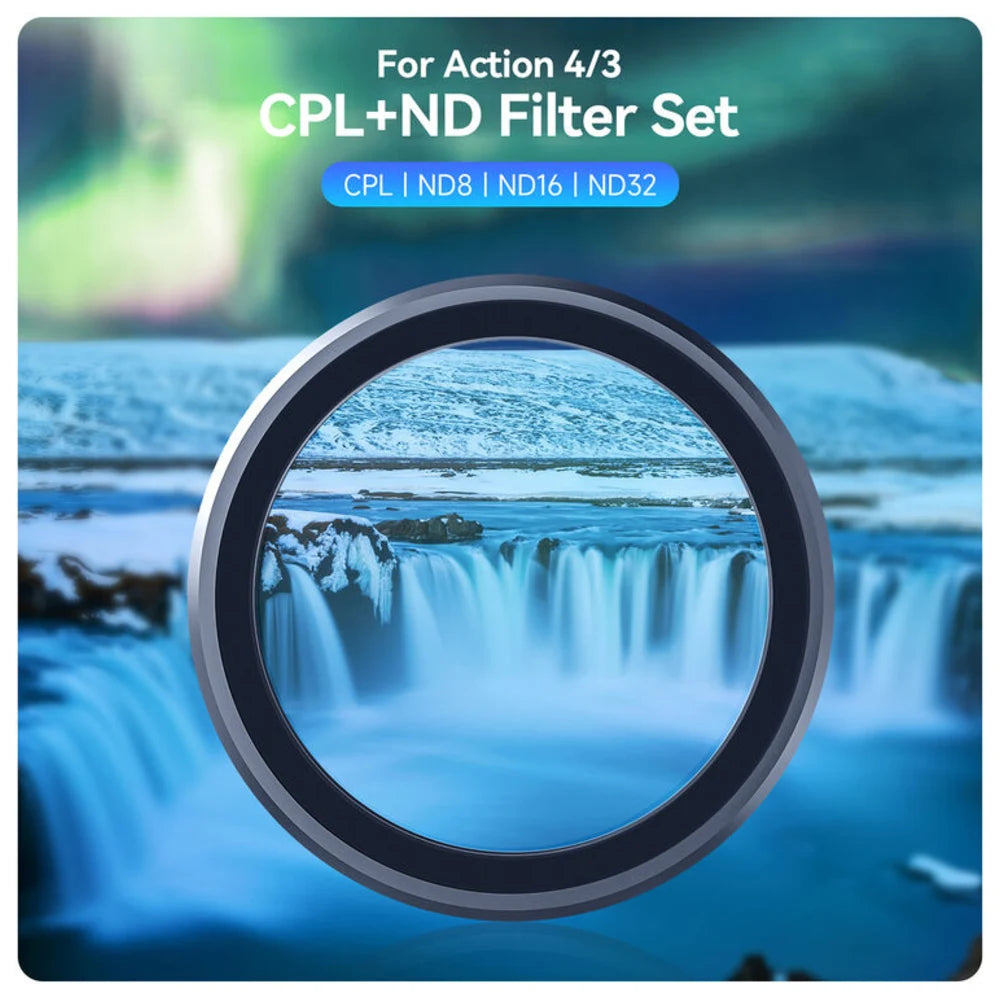 Telesin ND32 Filtro per DJI Osmo Action 3/4/5 Pro