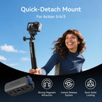 Telesin Quick-Release Attacco per DJI Osmo Action & Osmo 360