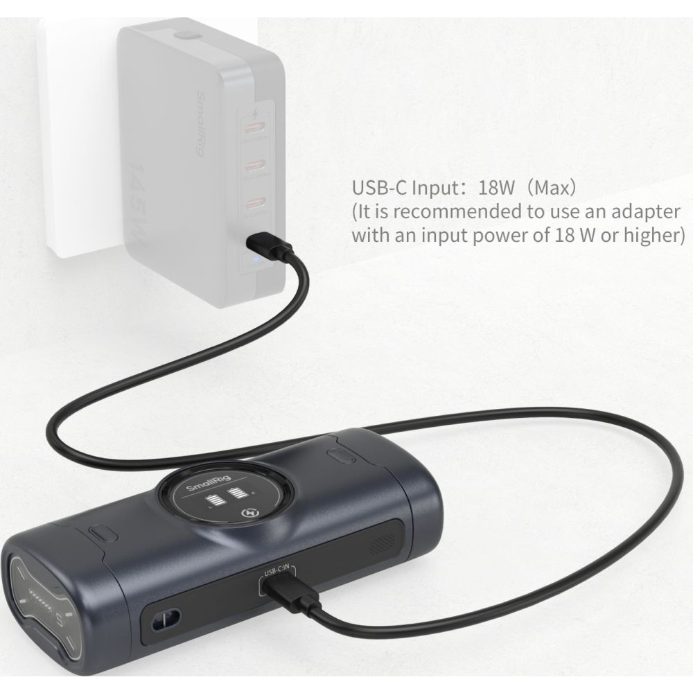 SmallRig 5107 Portable Charger Case voor EN-EL15c Camera Batteries