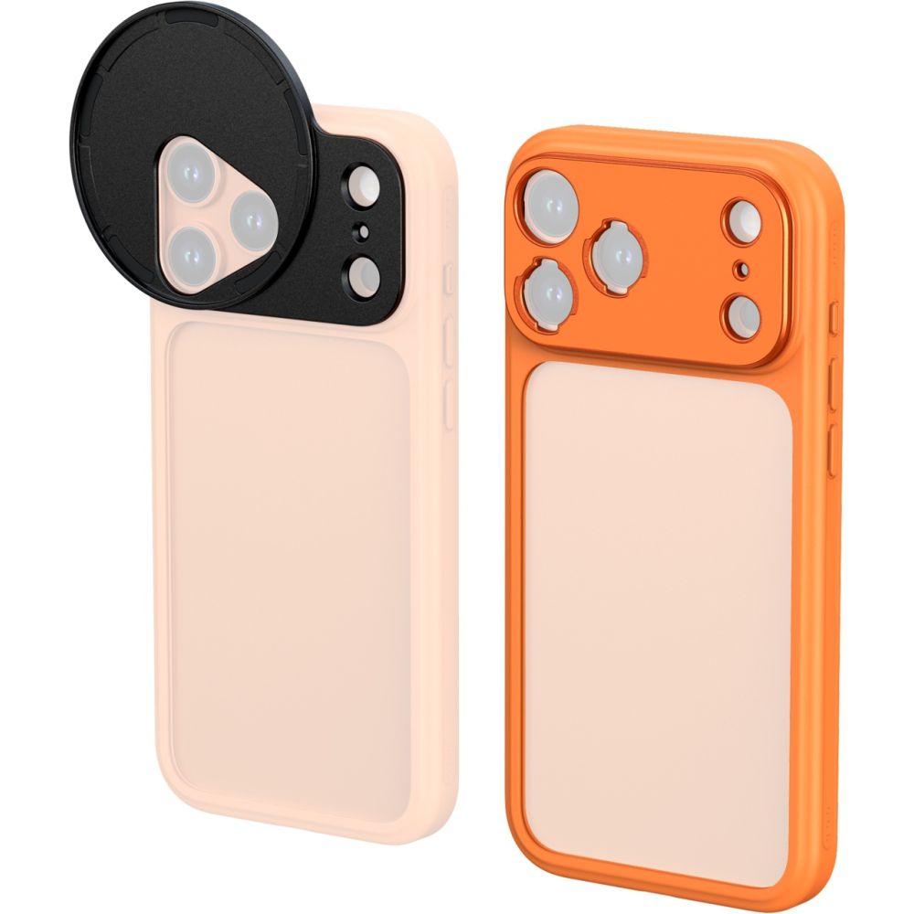 SmallRig 5795 FilMov Estuche protector liviano para fotografía para iPhone 17 Pro Max, naranja
