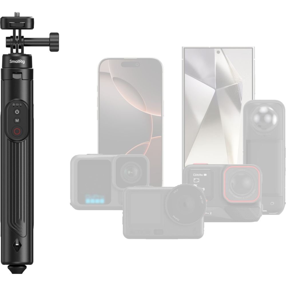 SmallRig 5464 Trípode para selfies para cámaras de acción y teléfonos
