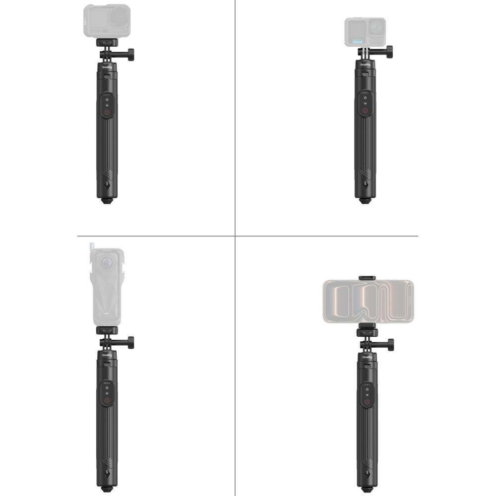 SmallRig 5464 Trípode para selfies para cámaras de acción y teléfonos