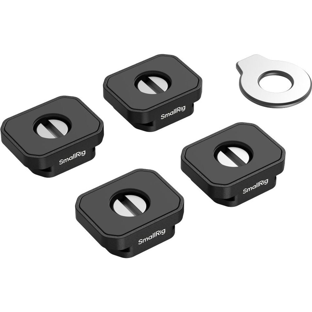 SmallRig 5472 Mount Plate met Cold Shoe Mount (4pcs)