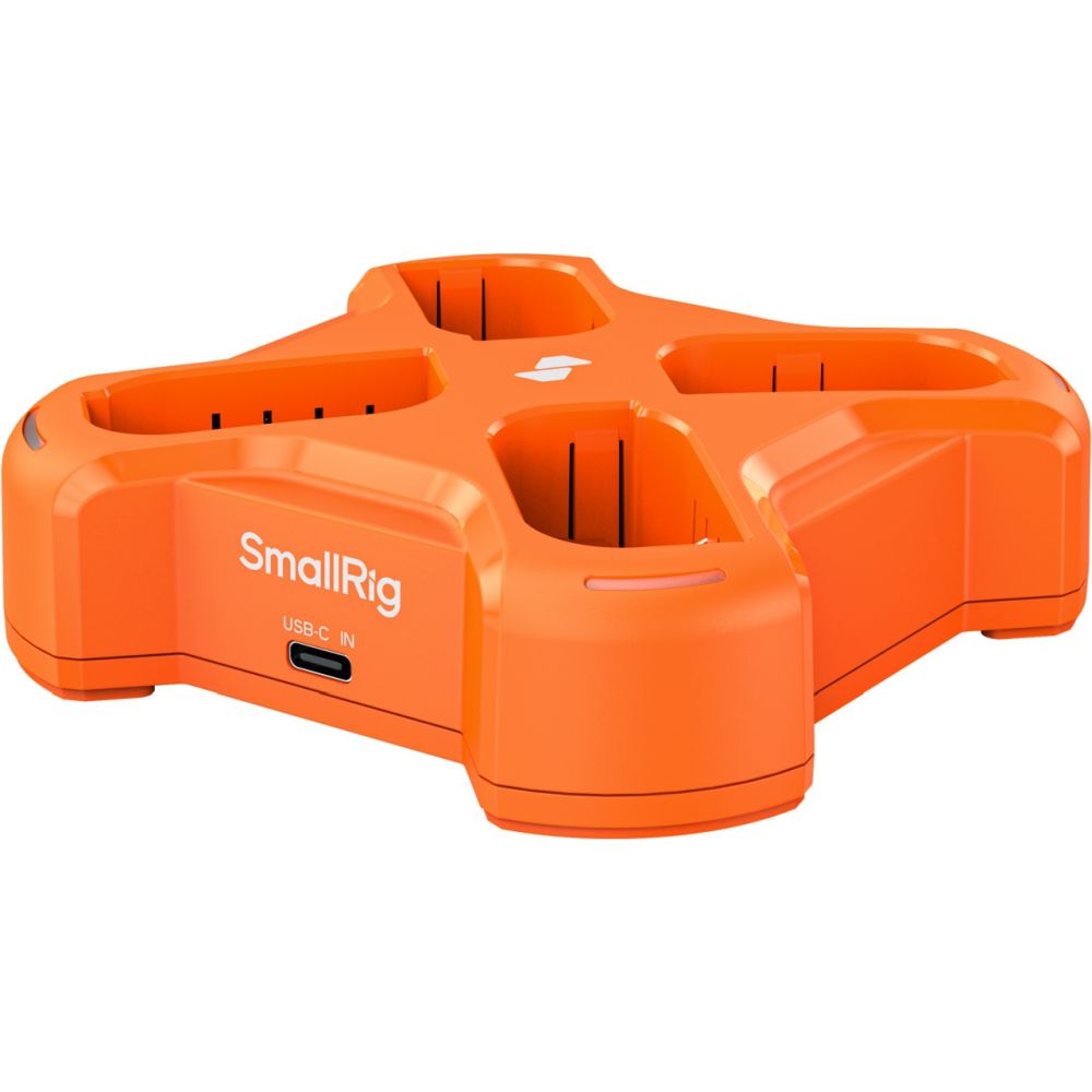 SmallRig 5748 Cargador de batería para cámara de cuatro canales para DMW-BLK22