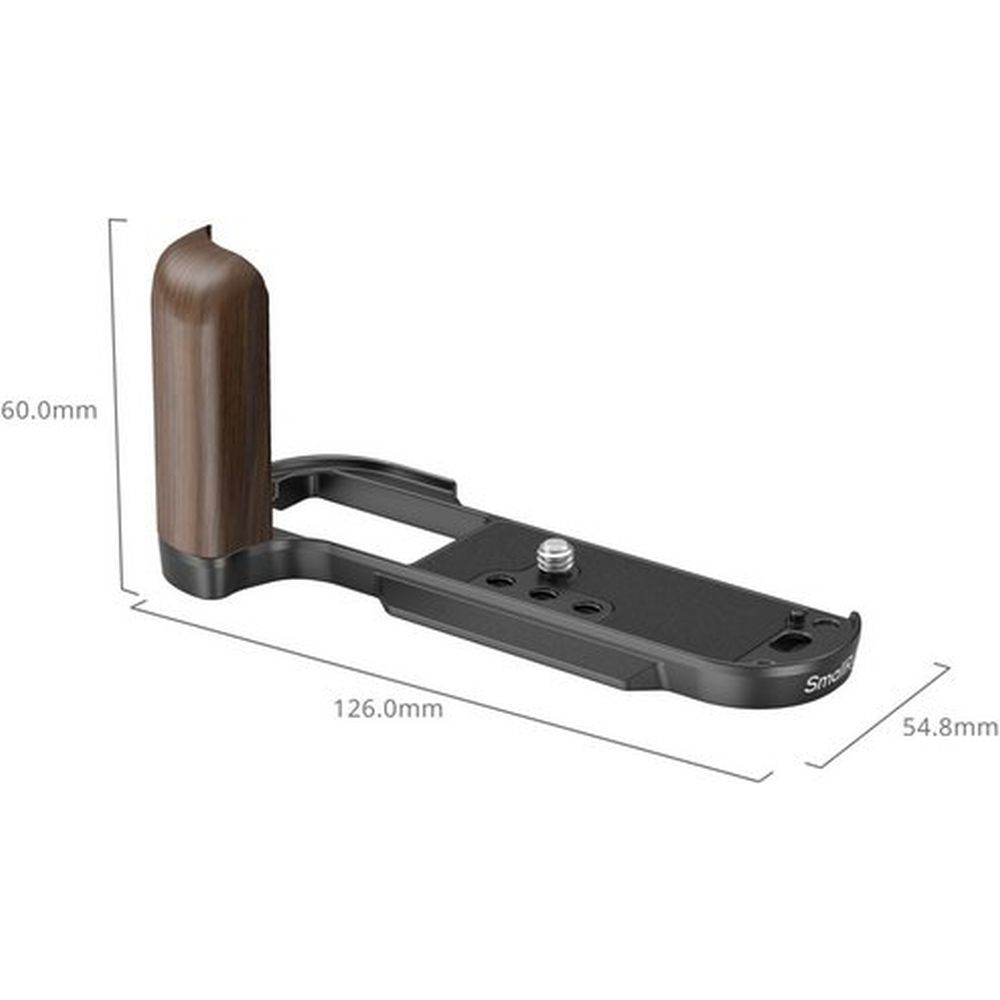SmallRig 4784C Houten L-vormige grip voor Fujifilm X-T50 (zwart)