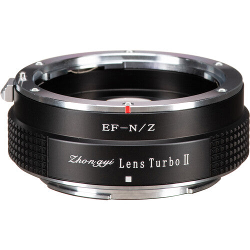 Zhongyi Mitakon Turbo Mark II Adattatore per obiettivi 0,726x – Canon EF a Nikon Z