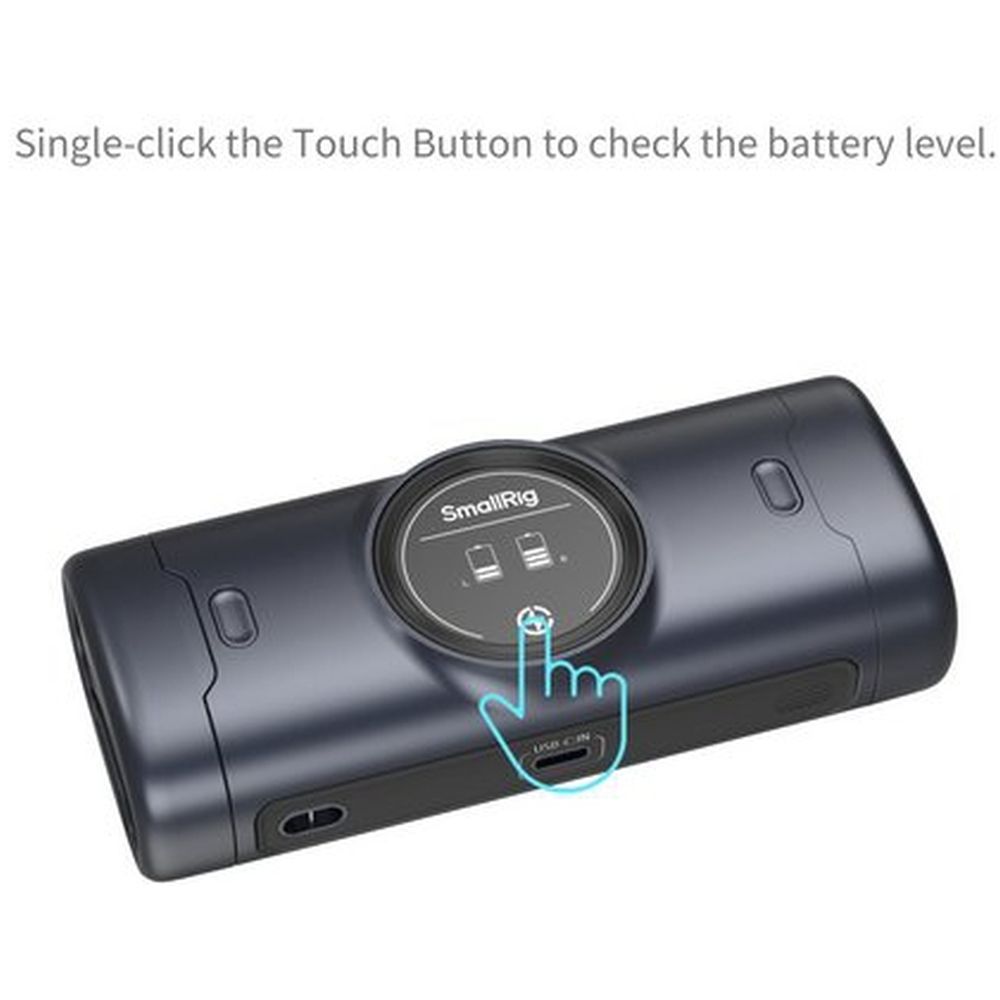 SmallRig 5695 Kit de estuche cargador portátil para baterías de cámara LP-E6P