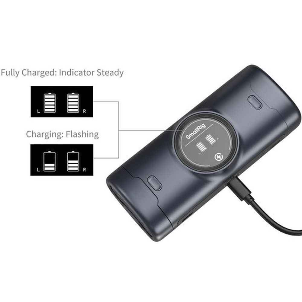 SmallRig 5697 Kit custodia caricabatterie portatile per batterie fotocamera EN-EL15c