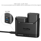 SmallRig 5483 Turbo Charging Kit voor NP-FZ100 Camera Batteries