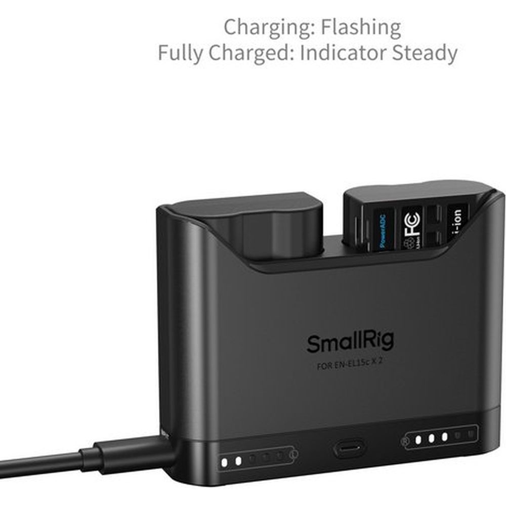 SmallRig 5486 Turbo Charging Kit voor EN-EL15c Camera Batteries