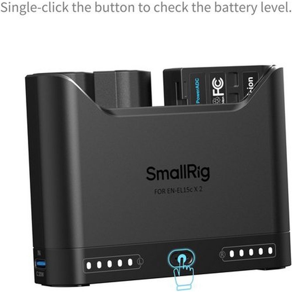 SmallRig 5486 Turbo Charging Kit voor EN-EL15c Camera Batteries