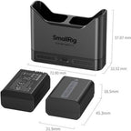 SmallRig 5488 Turbo Charging Kit voor NP-FW50 Camera Batteries
