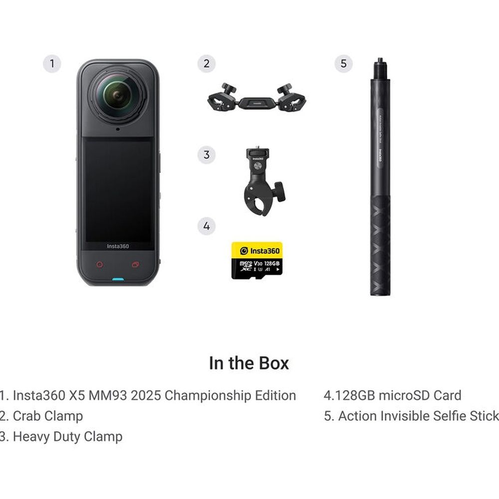 Insta360 X5 MM93 2025 Championship Edition