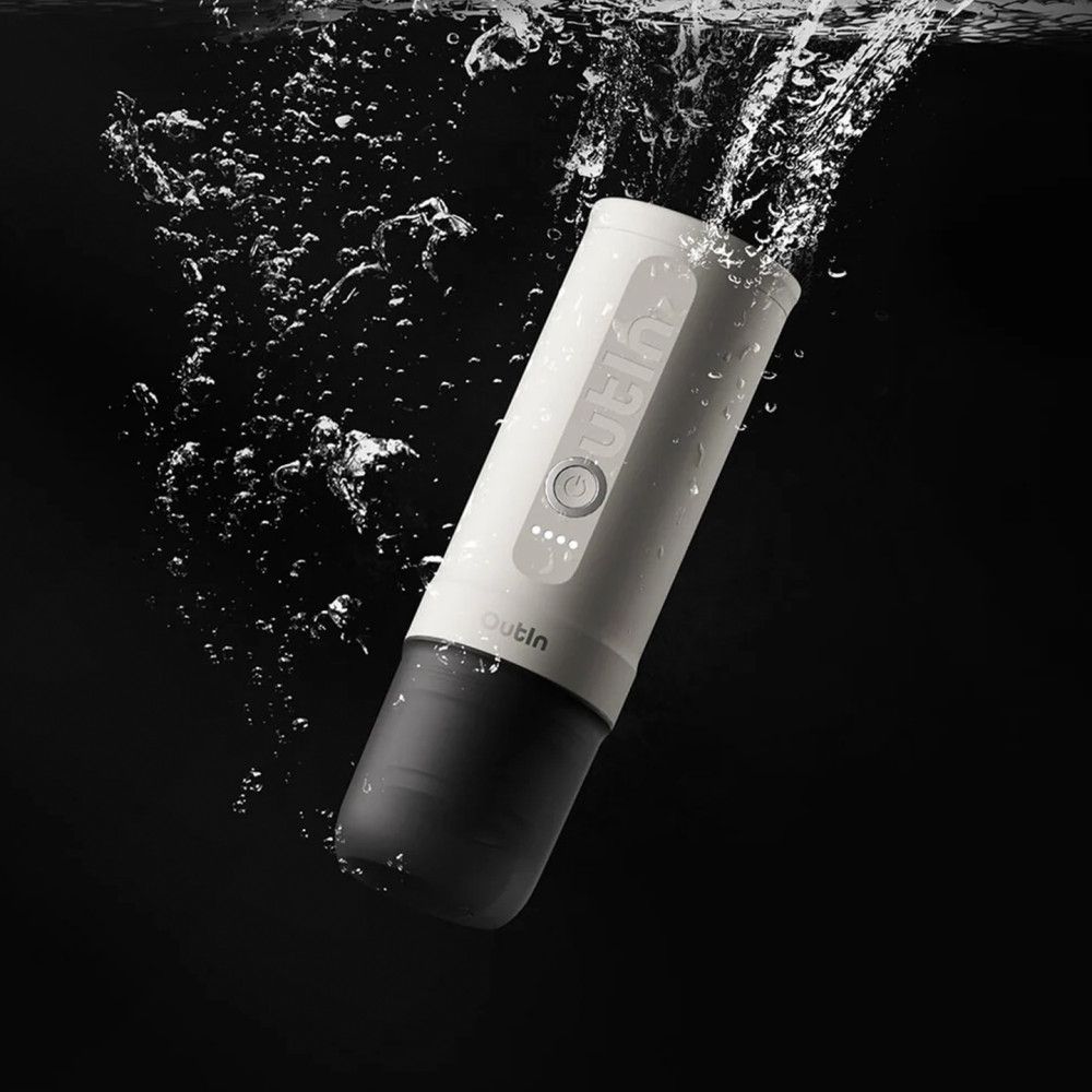 OutIn Nano Portable Electric Espresso Machine – Blanco perla