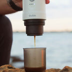 OutIn Nano Portable Electric Espresso Machine – Blanco perla